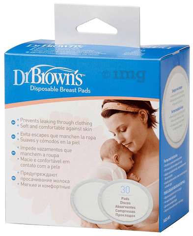 Dr. Brown's Disposable One-Use Absorbent Breast Pads for