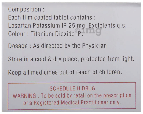Losar 25 Tablet image