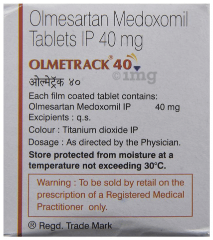 Olmetrack 40 Tablet image