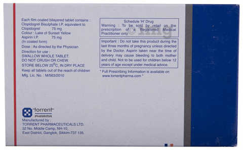 Deplatt A 75 Tablet image