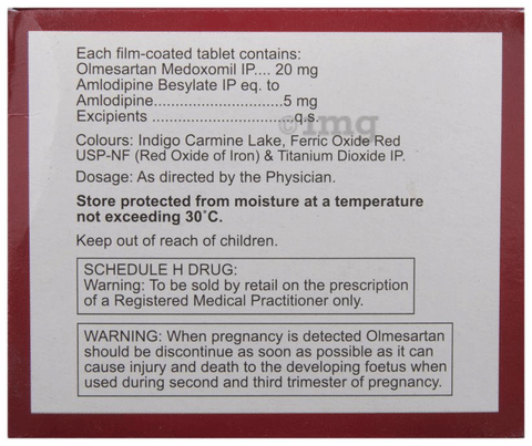 Olkem 20 AM Tablet image Olkem 20 AM Tablet image