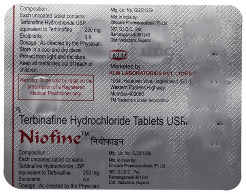 Niofine Tablet image