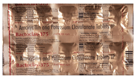 Bactoclav 375 Tablet image