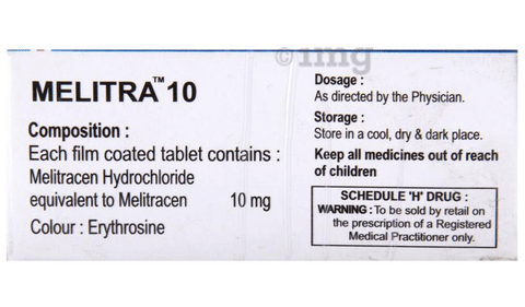 Melitra 10 Tablet image