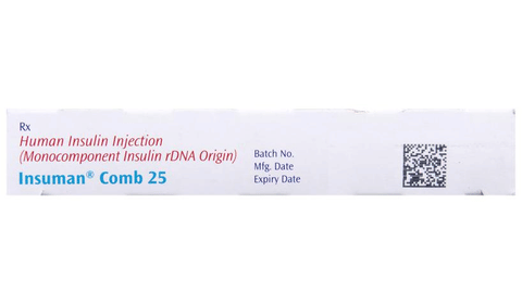 Insuman Comb 25 Injection image