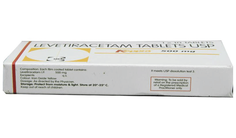 Keppra 500mg Tablet image