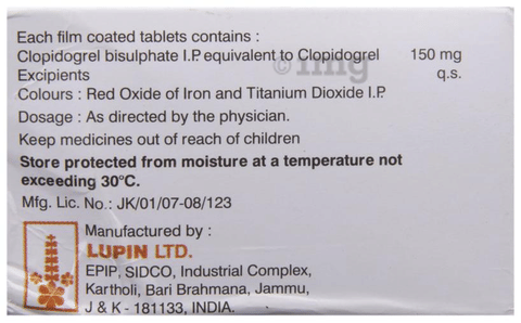 Clopitab 150 Tablet image