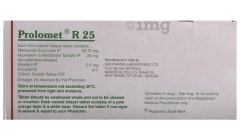 Prolomet R 25 Tablet ER image Prolomet R 25 Tablet ER image