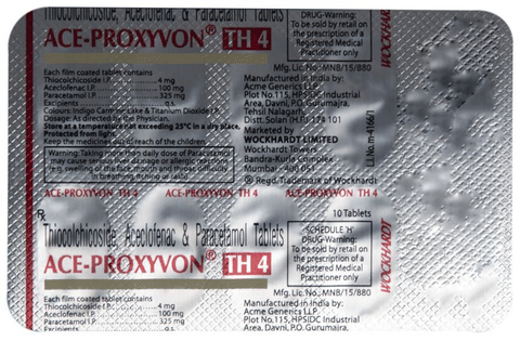 Ace Proxyvon TH 4 Tablet image