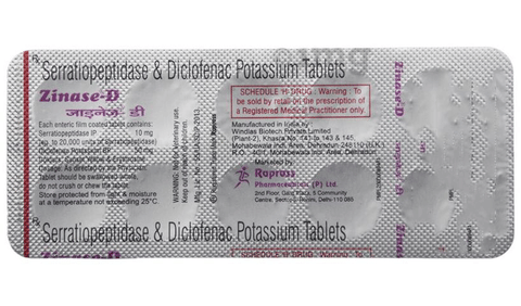 Zinase-D Tablet image