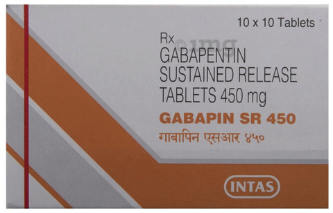 Gabapin SR 450 Tablet image Gabapin SR 450 Tablet image