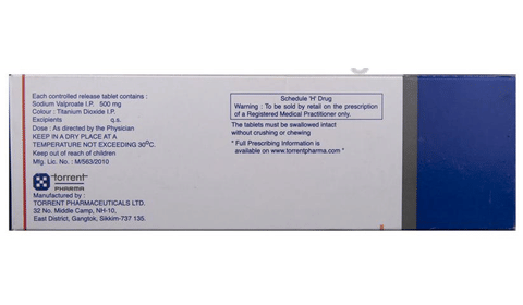 Torvate 500 Tablet CR image Torvate 500 Tablet CR image