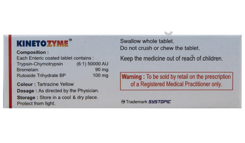 Kinetozyme Tablet image