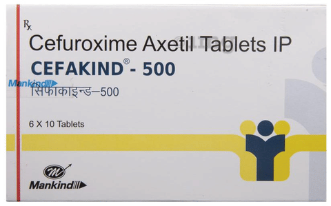 Cefakind 500 Tablet image