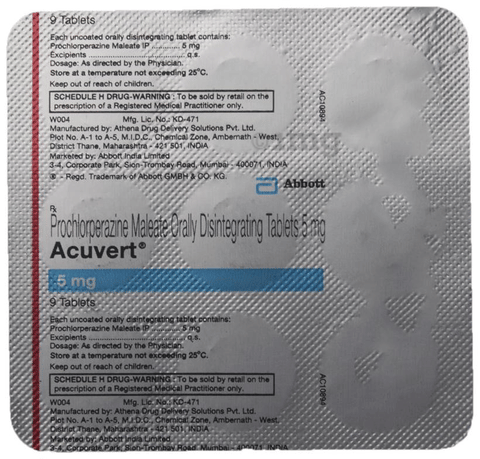 Acuvert Tablet image