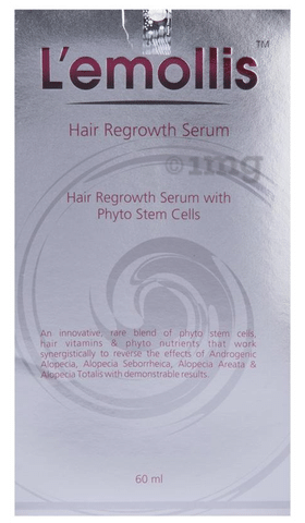 L`emollis Hair Regrow Serum: Buy bottle of 60 ml Serum at best price in  India | 1mg