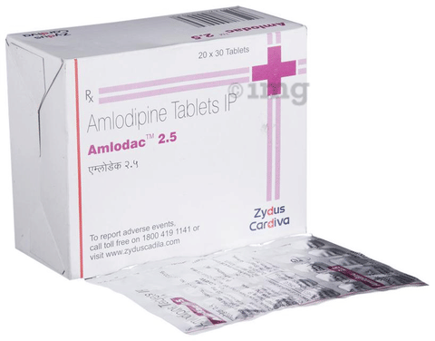 Amlodac 2.5 Tablet image Amlodac 2.5 Tablet image