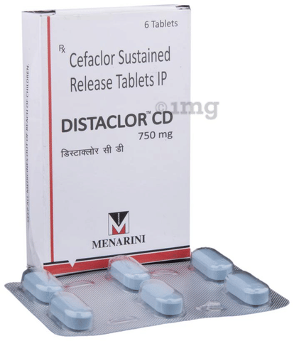 Distaclor CD 750mg Tablet image