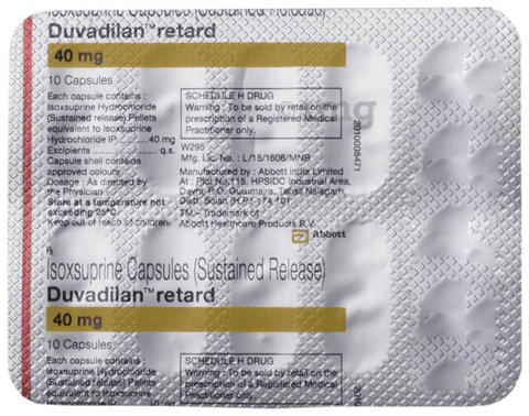 Duvadilan Retard Capsule SR image