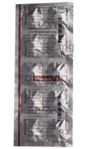 Montek 5 Chewable Tablet image