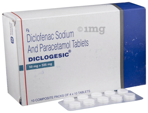 Diclogesic 50mg/325mg Tablet image