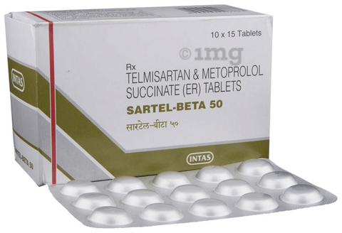Sartel-Beta 50 Tablet ER image