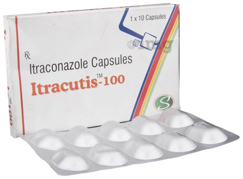 Itracutis 100 Capsule image Itracutis 100 Capsule image