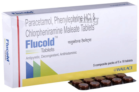 FLUcold Tablet image