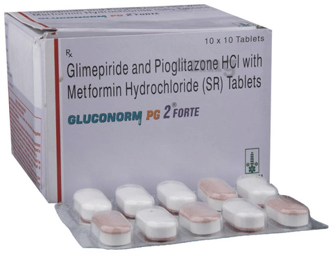 Gluconorm PG 2 Forte Tablet SR image Gluconorm PG 2 Forte Tablet SR image