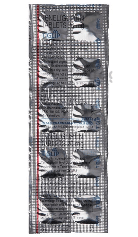 T Glip 20 Tablet image