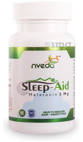 Nveda Sleep Aid with Melatonin 3mg Tablet image Nveda Sleep Aid with Melatonin 3mg Tablet image