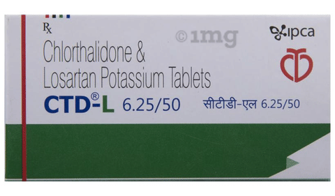 CTD-L 6.25/50 Tablet image