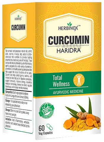 Herbinox Curcumin Veg Capsule image