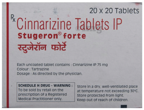 Stugeron Forte Tablet image