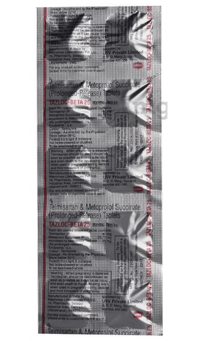 Tazloc-Beta 25 Tablet PR image