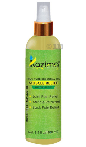 Kazima Muscle Relief Massage Oil: Buy pump bottle of 100.0 ml Oil