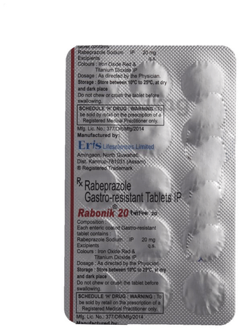 Rabonik 20 Tablet image