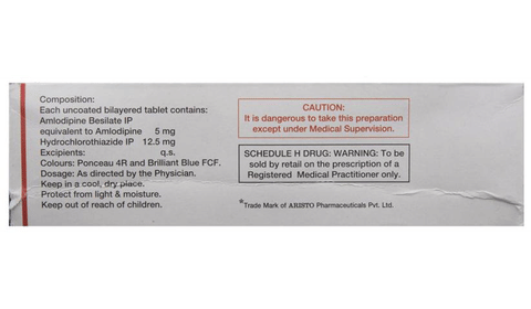 Amlosafe H Tablet image