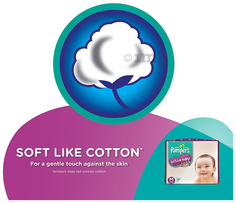Pampers active baby medium wetness cheap indicator