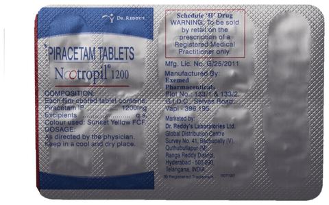 Nootropil 1200 Tablet image
