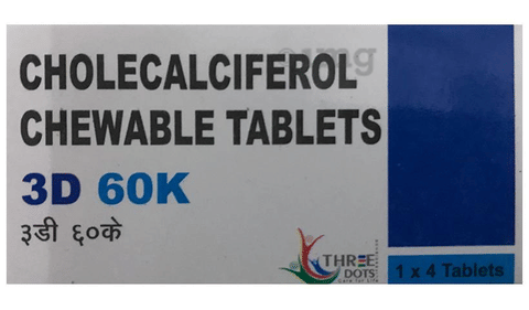 3D 60K Chewable Tablet image 3D 60K Chewable Tablet image