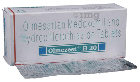 Olmezest H 20 Tablet image Olmezest H 20 Tablet image