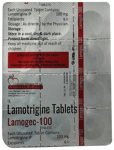 Lamogec 100 Tablet image Lamogec 100 Tablet image