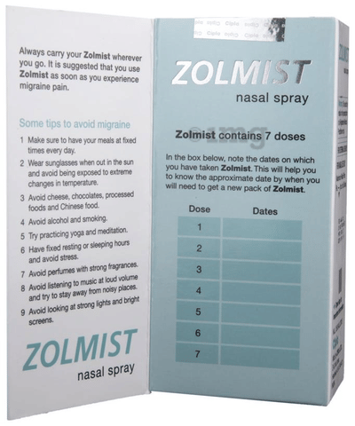 Zolmist Nasal Spray image Zolmist Nasal Spray image