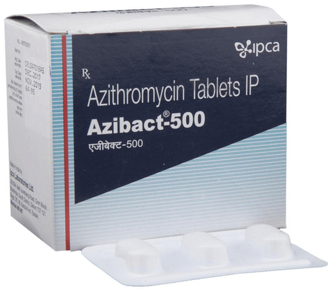 Azibact 500 Tablet image