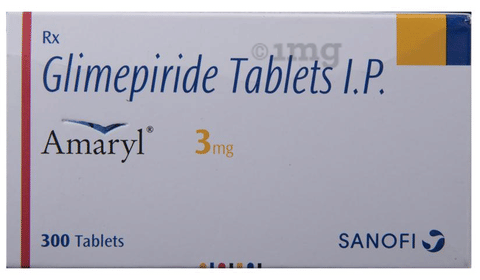 Amaryl 3mg Tablet image