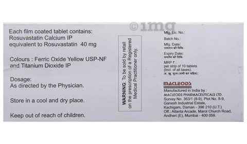 Rosumac 40 Tablet image Rosumac 40 Tablet image