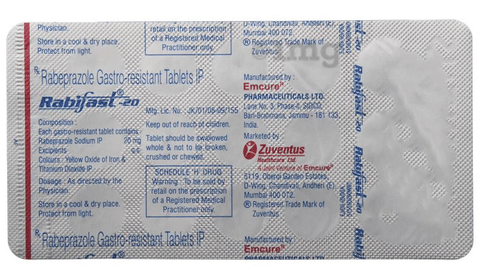 Rabifast 20 Tablet image