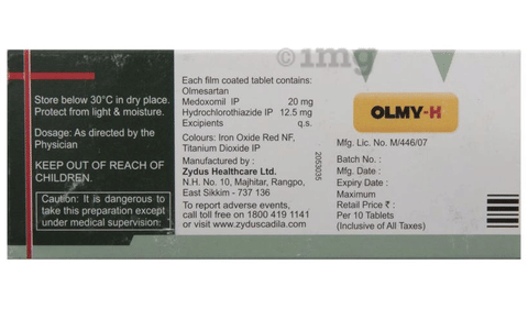 Olmy-H Tablet image