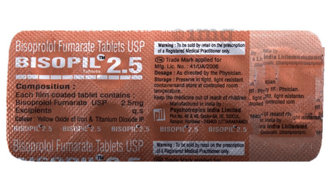 Bisopil 2.5 Tablet image